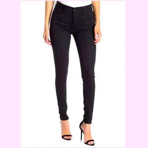 720 High Rise Super-Skinny Snake Print Jeans